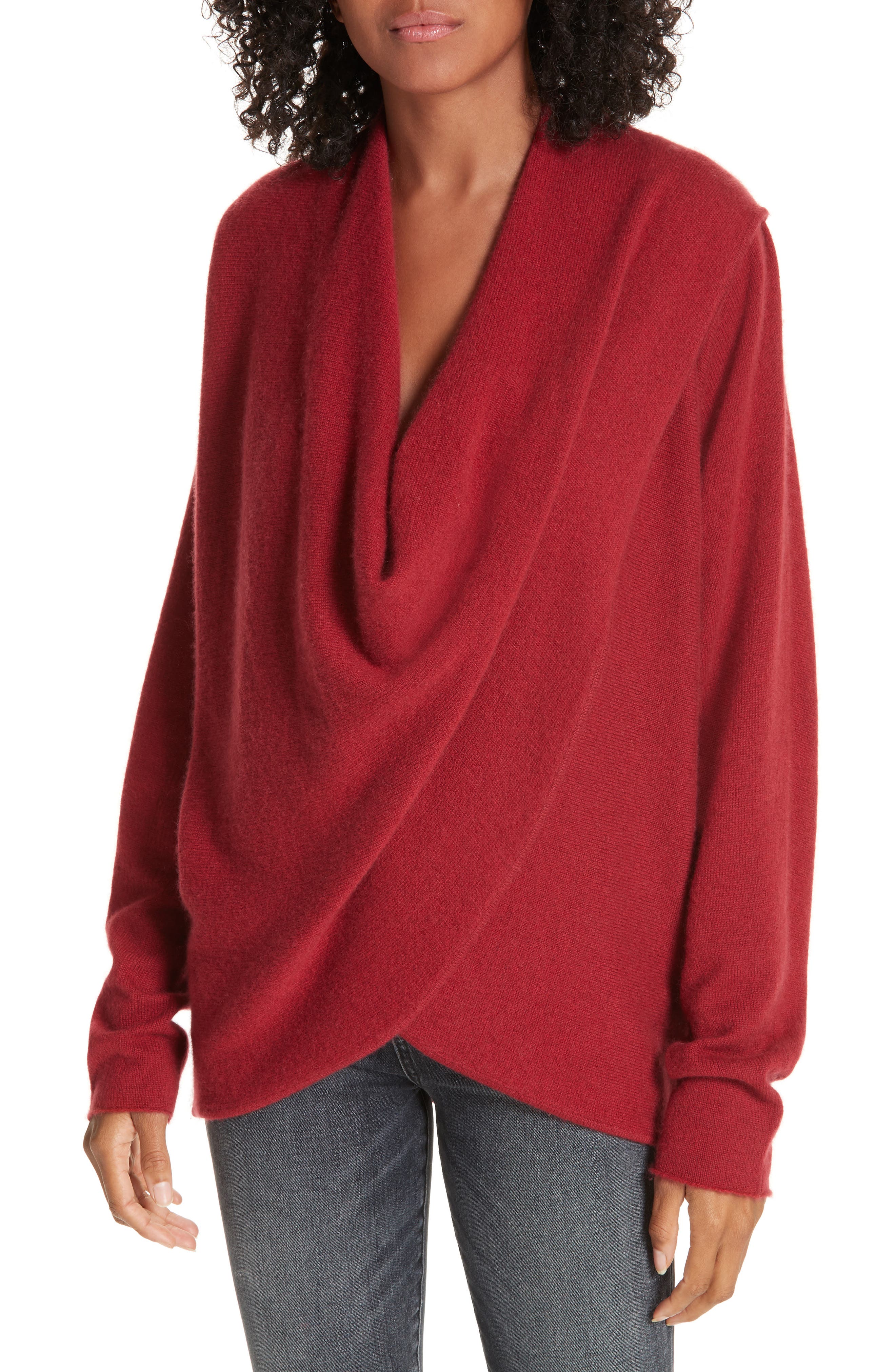 Brochu Walker Clea Cashmere Wrap Sweater Nordstrom