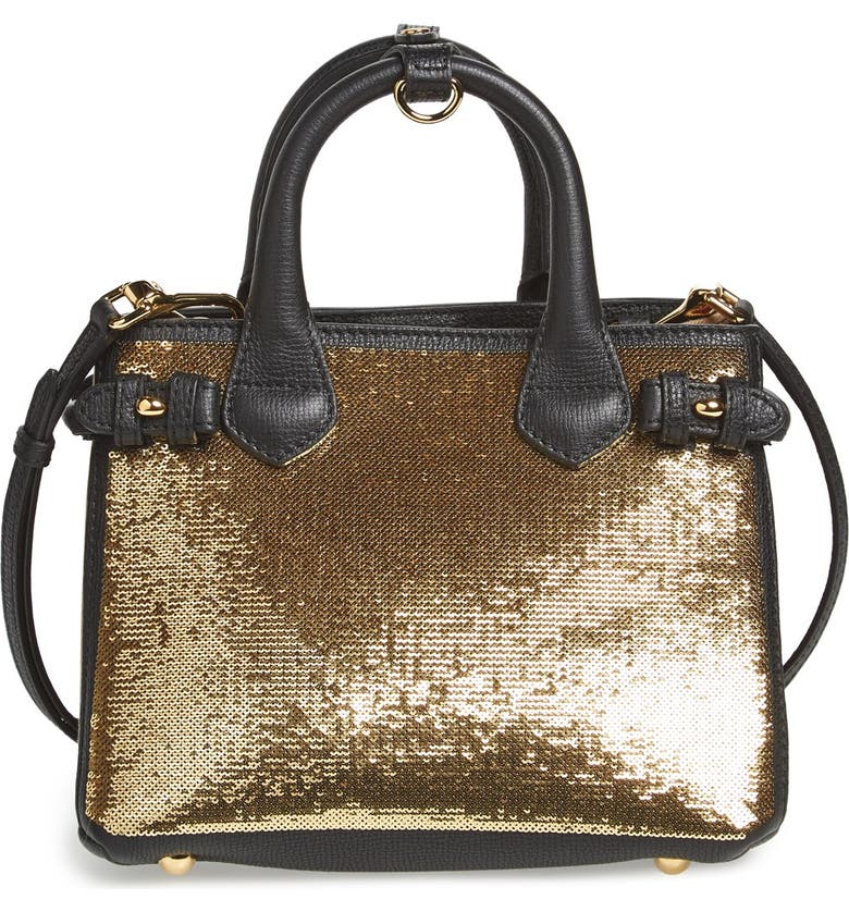 Burberry Baby Banner Derby Leather Crossbody Bag Nordstrom