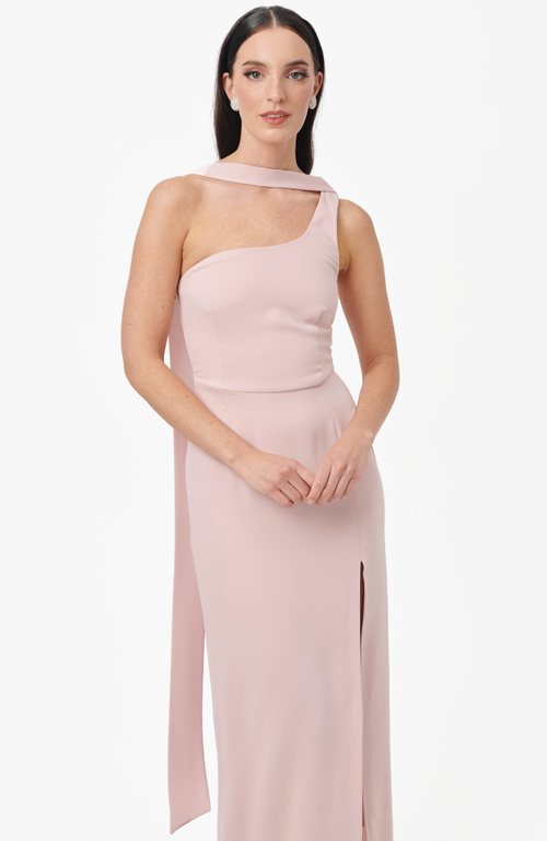 Shop Nanas Nana's Emily Maxi Dress In Light Pink