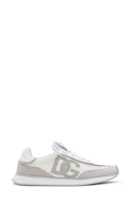 Shop Dolce & Gabbana Dolce&gabbana Dg Cushion Sneaker In Bianco/bianco