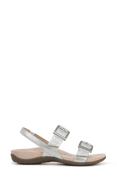 Vionic Reese Slingback Sandal In Silver