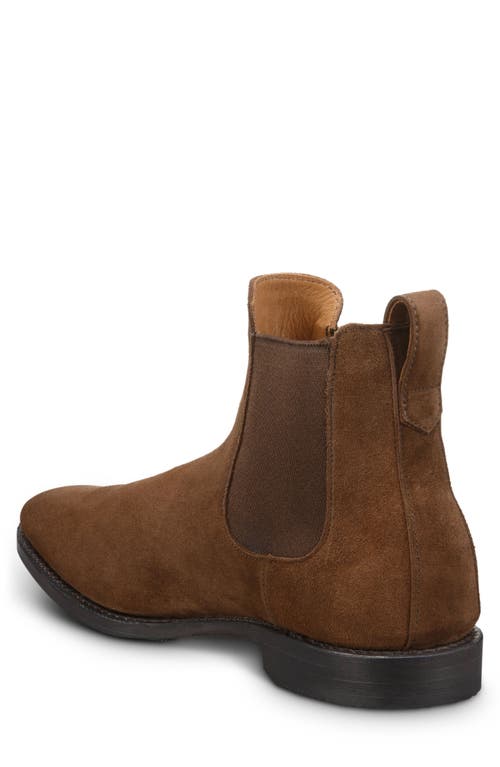 Allen Edmonds Liverpool Chelsea Boot In Polo Brown Suede