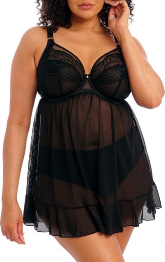 Elomi Womens Priya Underwire Babydoll : : Clothing, Shoes &  Accessories