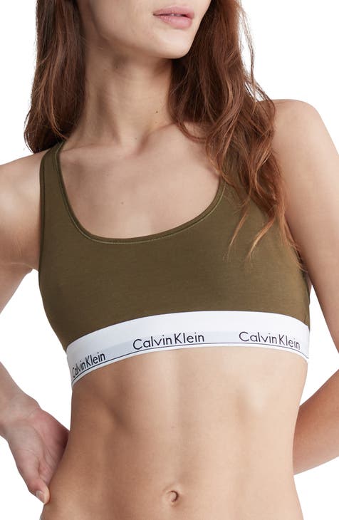 CALVIN KLEIN Modern Cotton Lightly Lined Bralette QF1654 – The