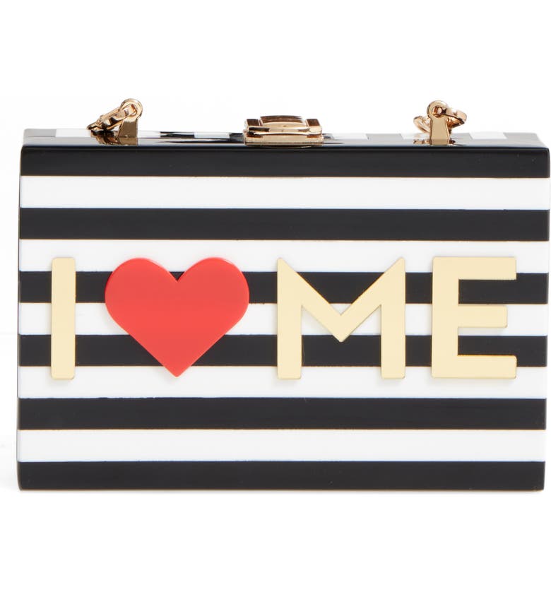 Milly I Heart Me Box Clutch | Nordstrom