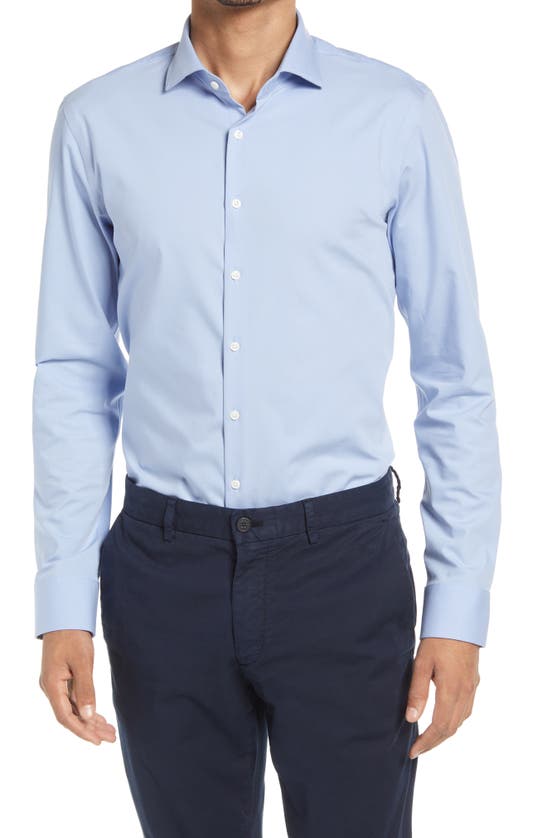 NORDSTROM TECH-SMART EXTRA TRIM FIT DRESS SHIRT