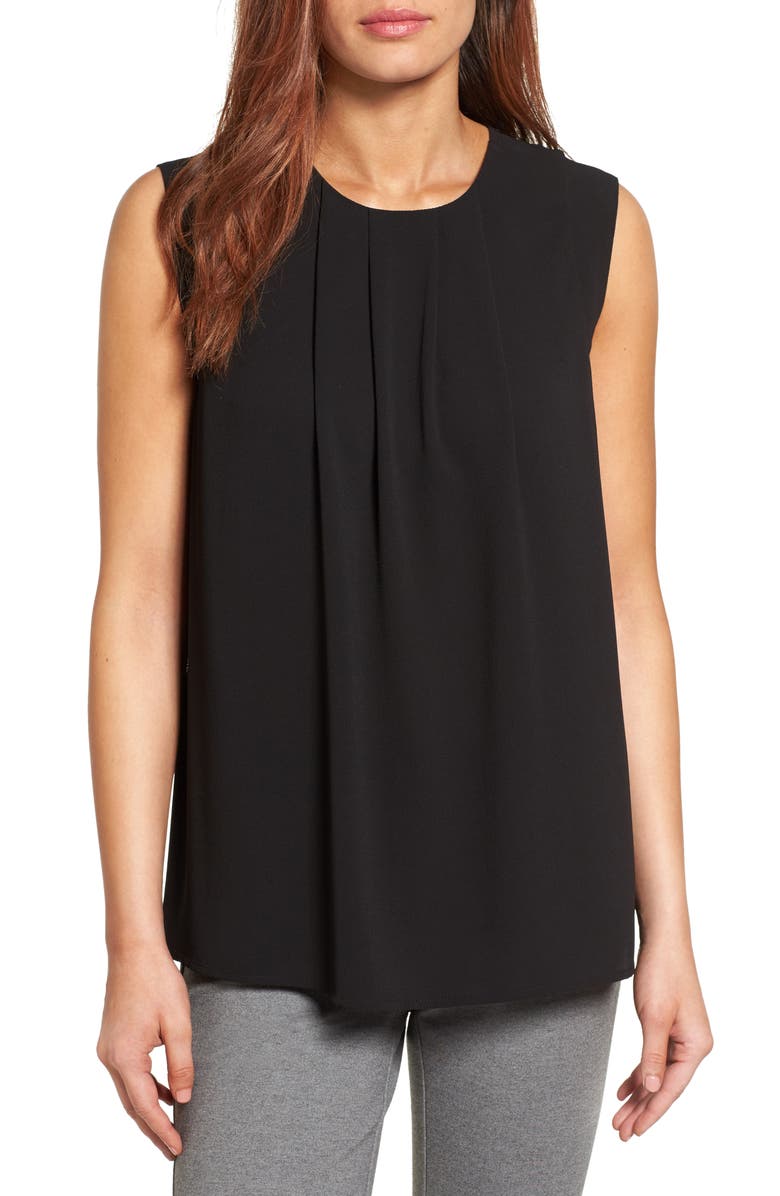 Vince Camuto Pleat Front Blouse | Nordstrom