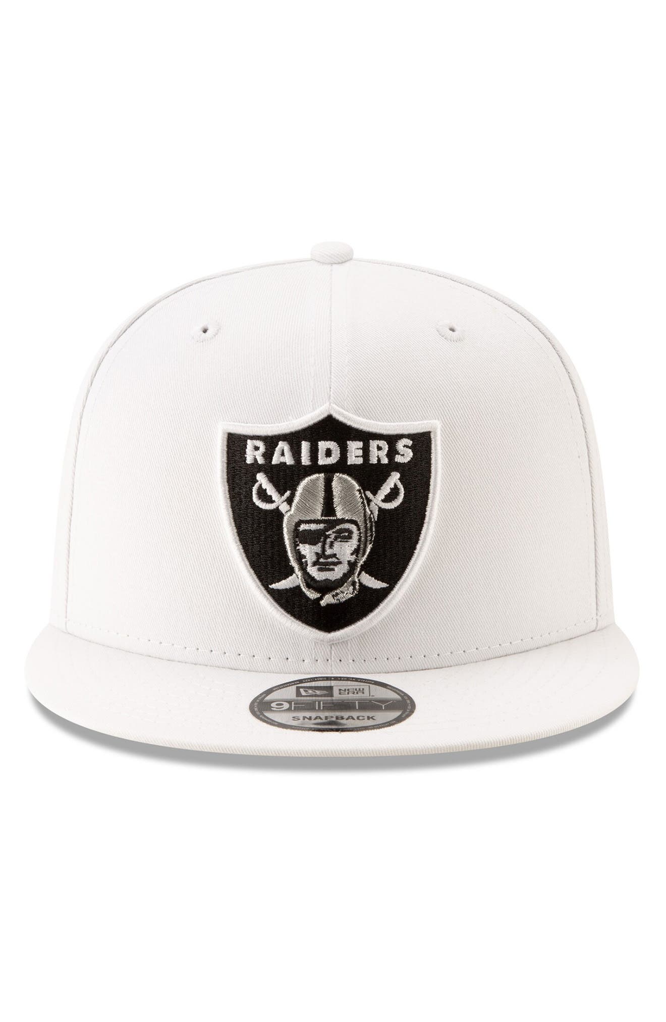 Raiders snapback white Outlet