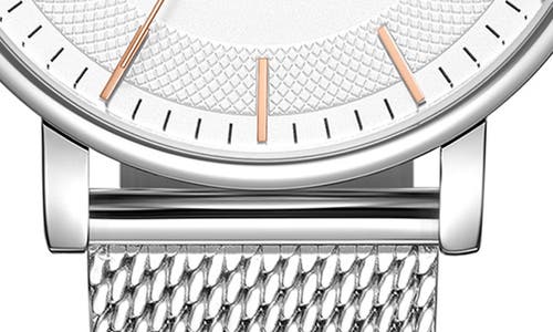 Kenneth Cole Three-hand Quartz Diamond Dial Watch & Interchangeable Strap Set, 42mm In Silver/black