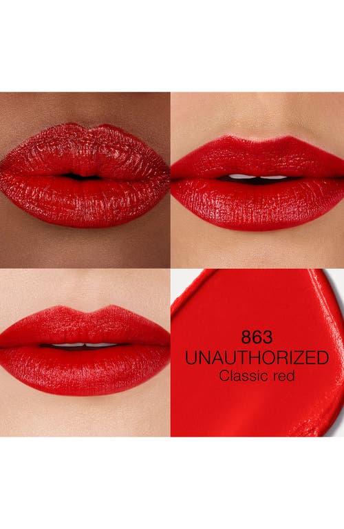 Nars Explicit Refillable Satin Lipstick Unauthorized - 863 0.13 oz / 3.8 G In Unauthorized