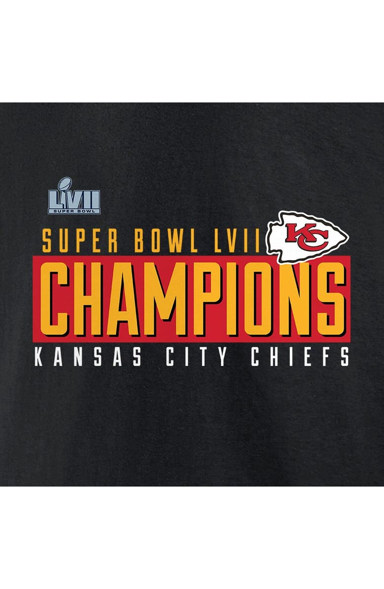 FANATICS Men's Fanatics Branded Black Kansas City Chiefs Super Bowl ...
