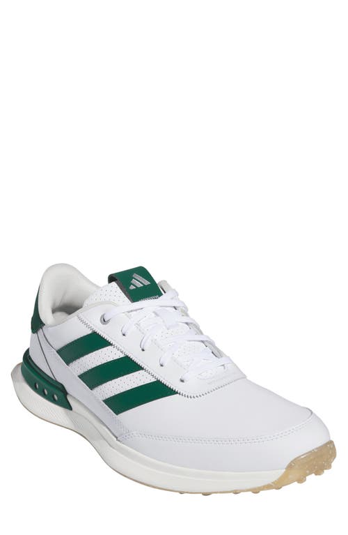 Adidas Golf S2g Spikeless Golf Shoe In White/collegiate Green/gum