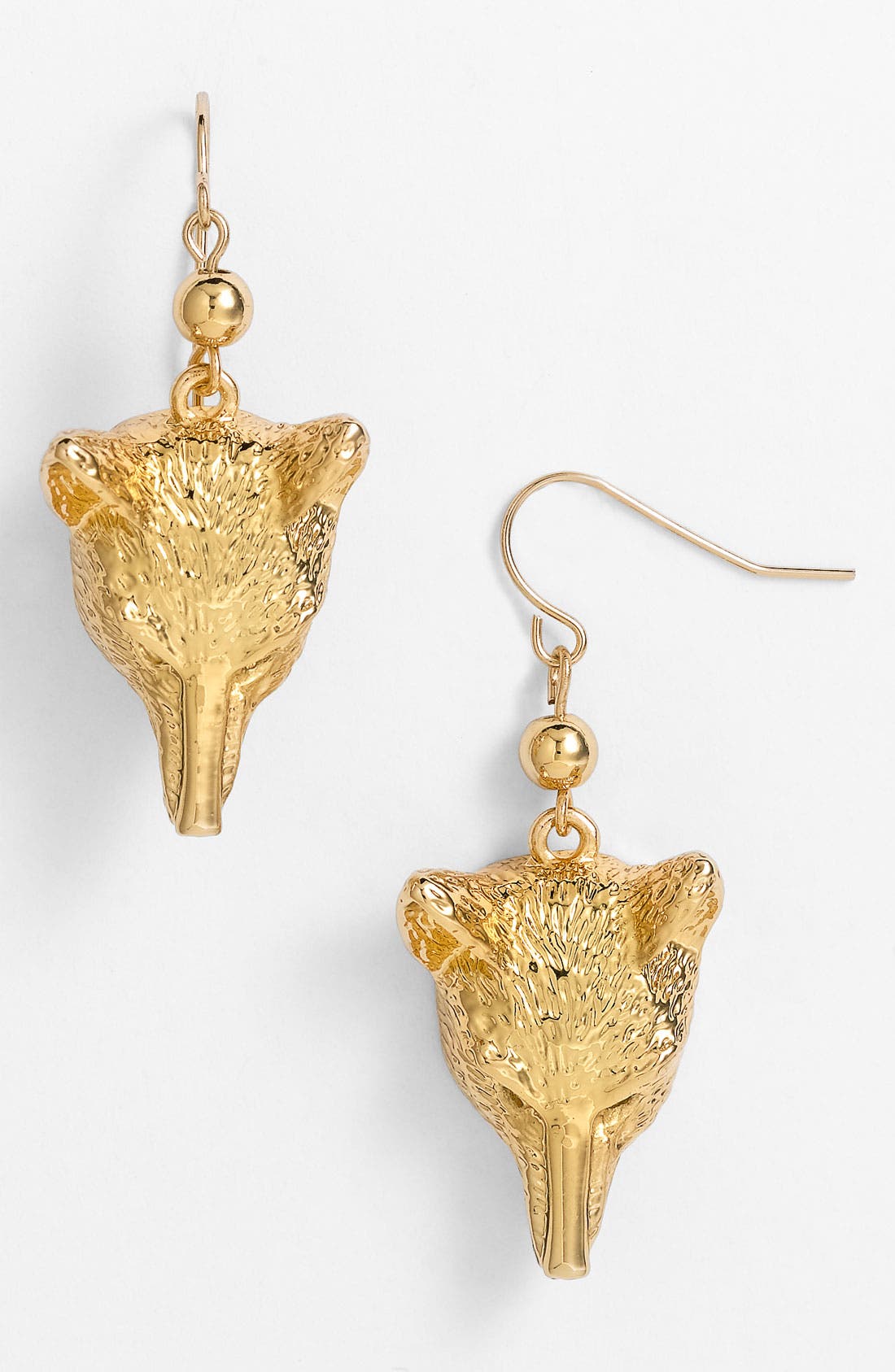 Tory Burch 'Fox Head' Drop Earrings Nordstrom