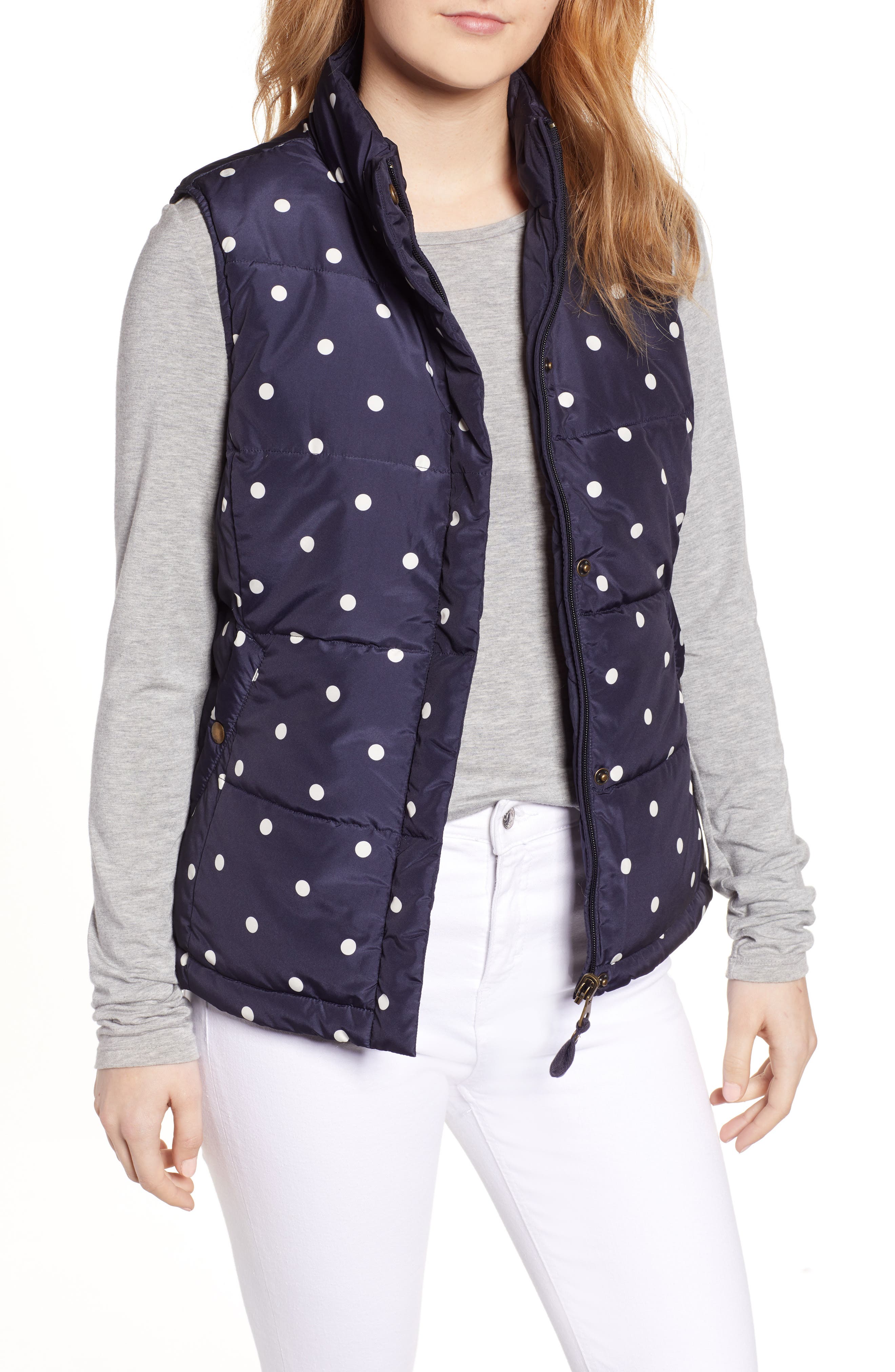 Joules Holbrook Reversible Quilted Vest, US / 20 UK - Blue
