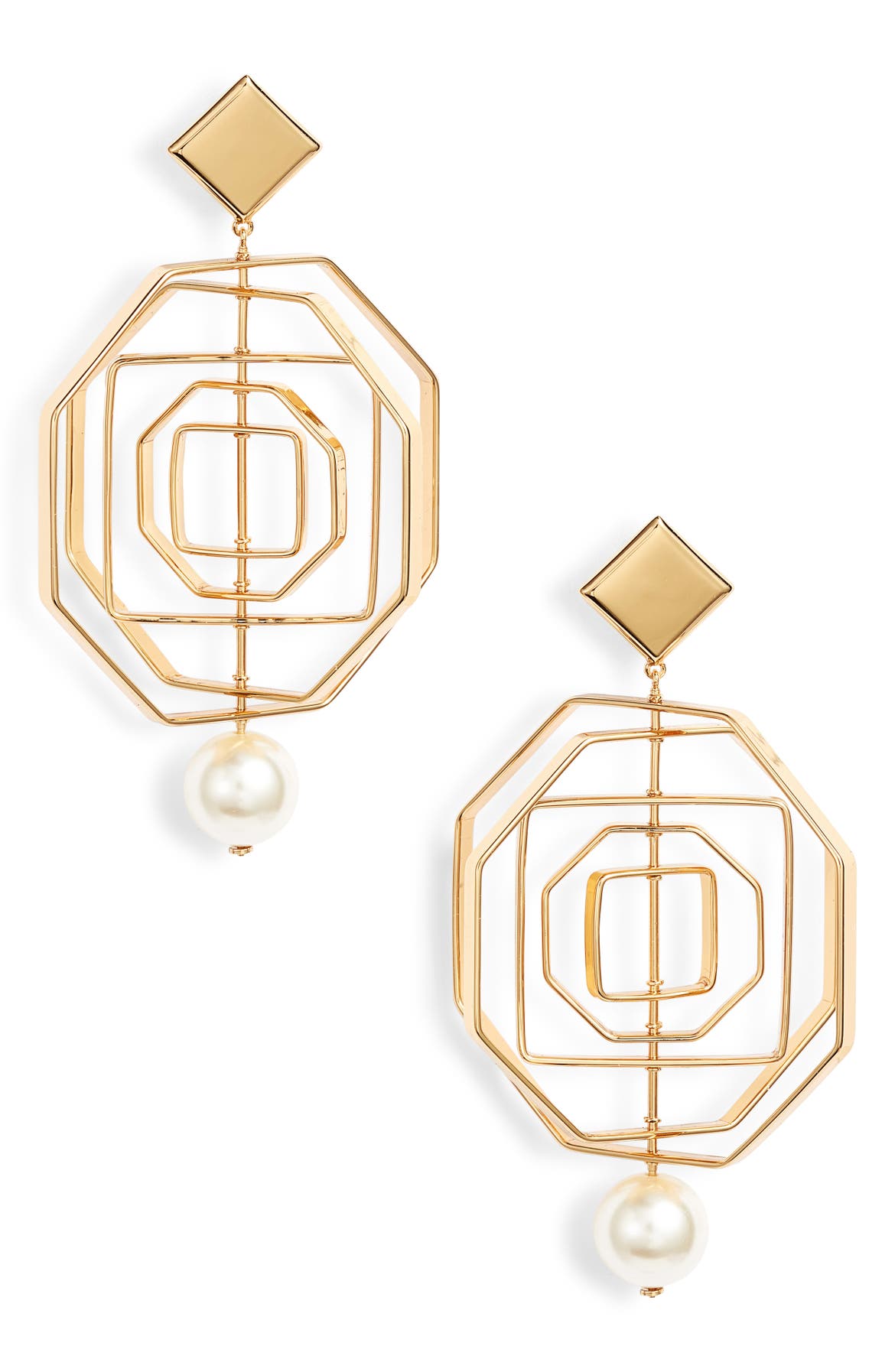 Tory burch two tone earrings Clearance
