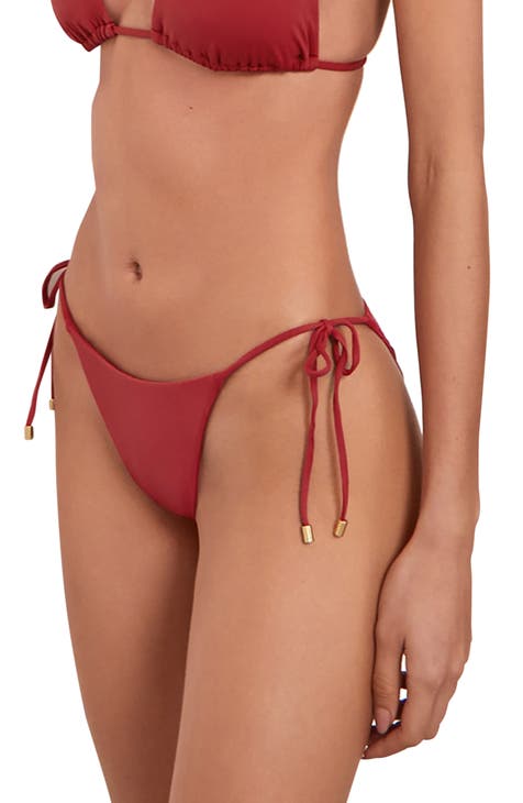Tommy Hilfiger STRING SIDE TIE - Bikini bottoms - vintage dark