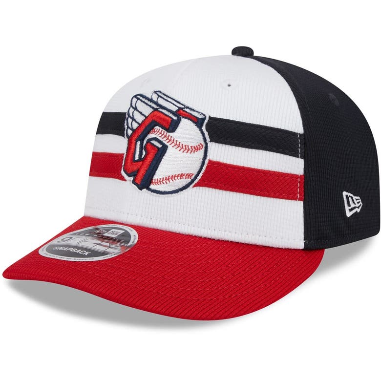 New Era White Cleveland Guardians 2024 Batting Practice Low Profile 9fifty Snapback Hat