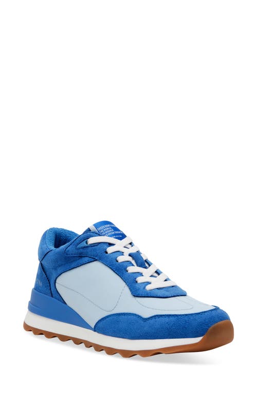 Restless Wedge Sneaker in Blue Multi