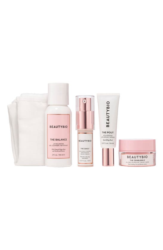 Beautybio Five Star Faves Discovery Set In White