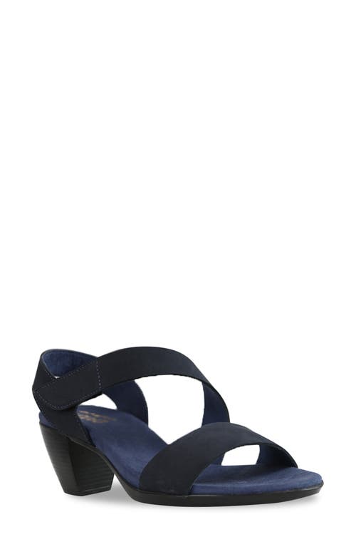 Munro Lucia Sandal Navy at Nordstrom,