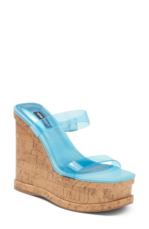 Nine West Rapps Platform Wedge Sandal at Nordstrom,