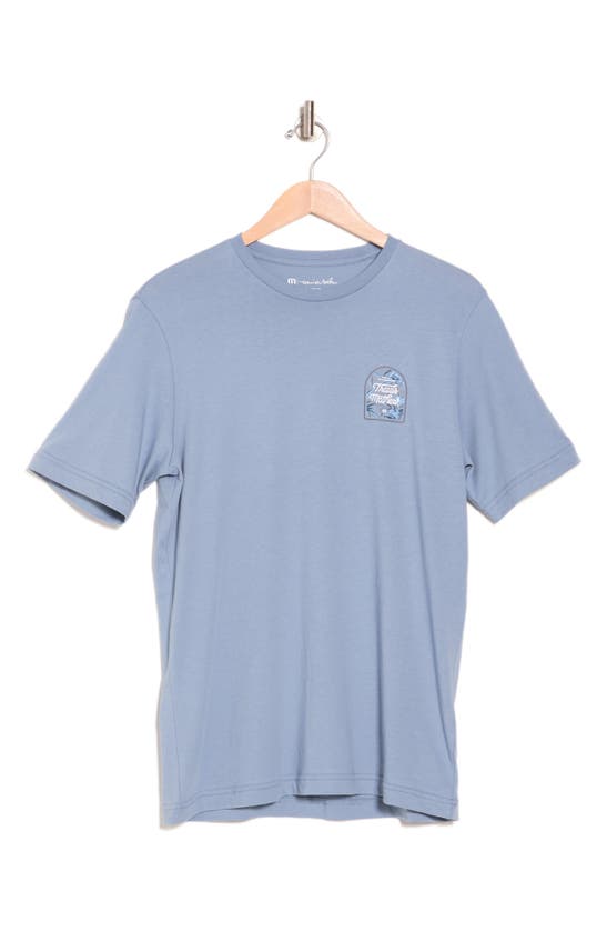 Travismathew Golf Cart Taxi T-shirt In Faded Denim