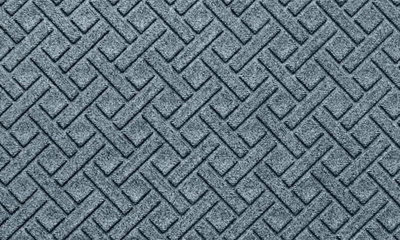 Bungalow Flooring Waterhog Lattice Floor Mat In Bluestone