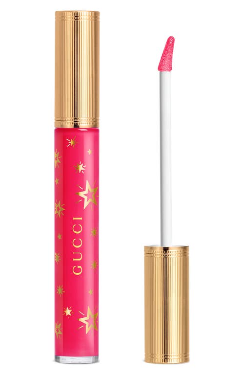 Gucci Gloss à Lèvres Plumping Lip Gloss in 414 Virginia Fuchsia at Nordstrom