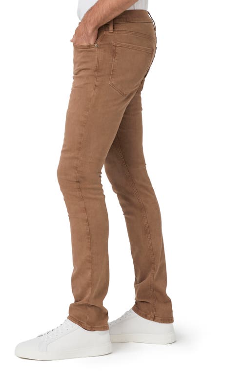 Shop Paige Lennox Transcend Slim Fit Jeans In Vintage Italian Coffee