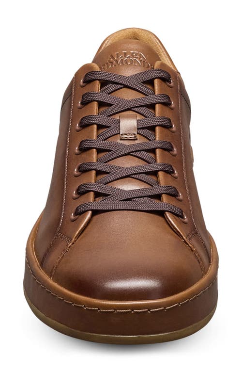 Allen Edmonds Men's Barnes Leather Low-top Sneakers In Mahogany