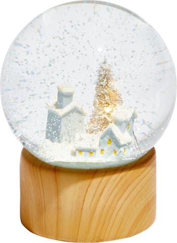Chanel Snow Globe with Christmas Tree and Shopping Bag operates