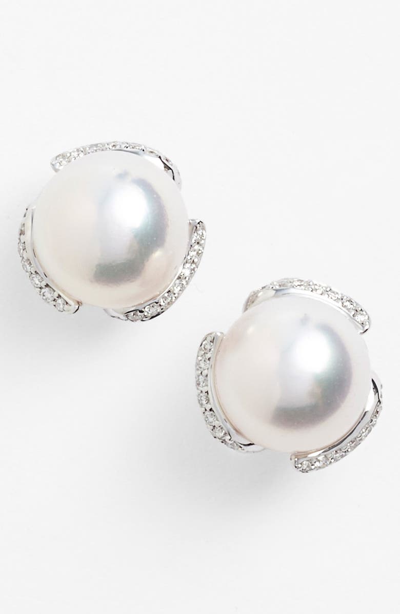 Mikimoto pearl earrings sale Clearance