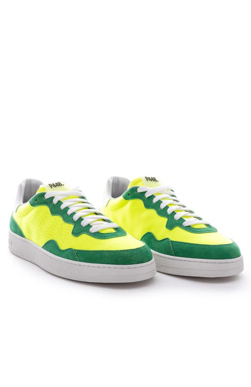 Shop P448 Vert Sneaker In Neon Yellow