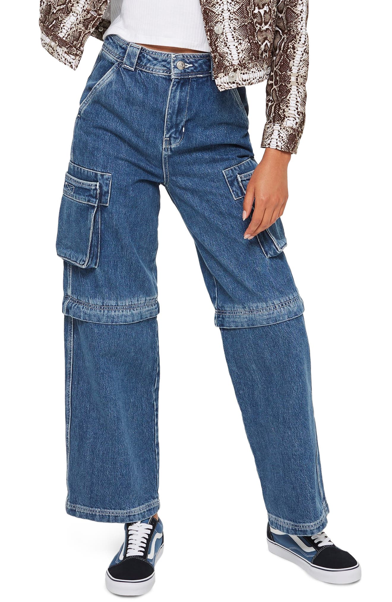 topshop combat cargo jeans