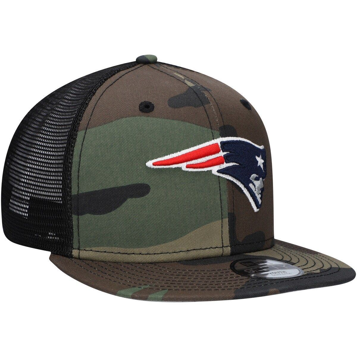 New Era Youth New Era Camo New England Patriots Classic Trucker 9FIFTY