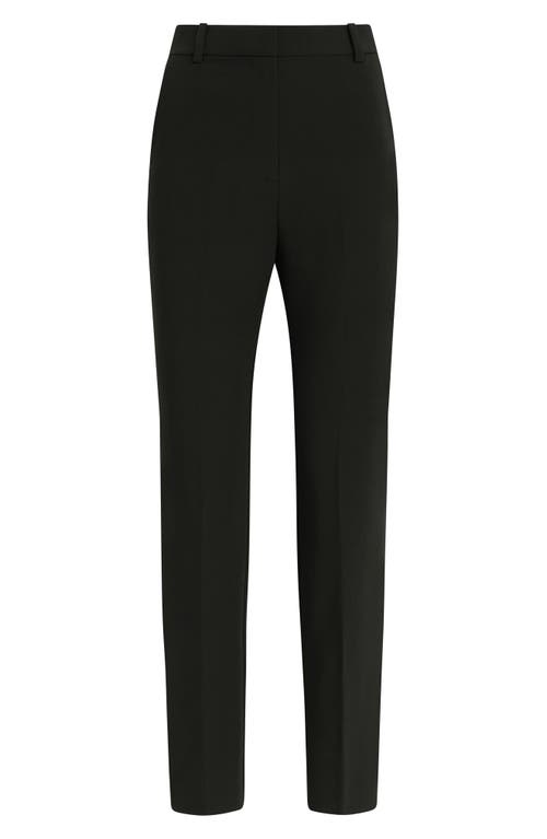 Favorite Daughter The Favorite High Waist Ankle Cigarette Pants In Black