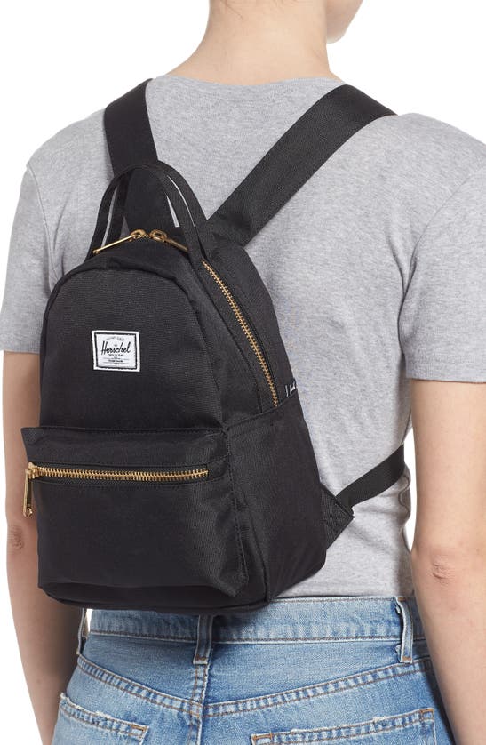 Shop Herschel Supply Co Mini Nova Backpack In Black