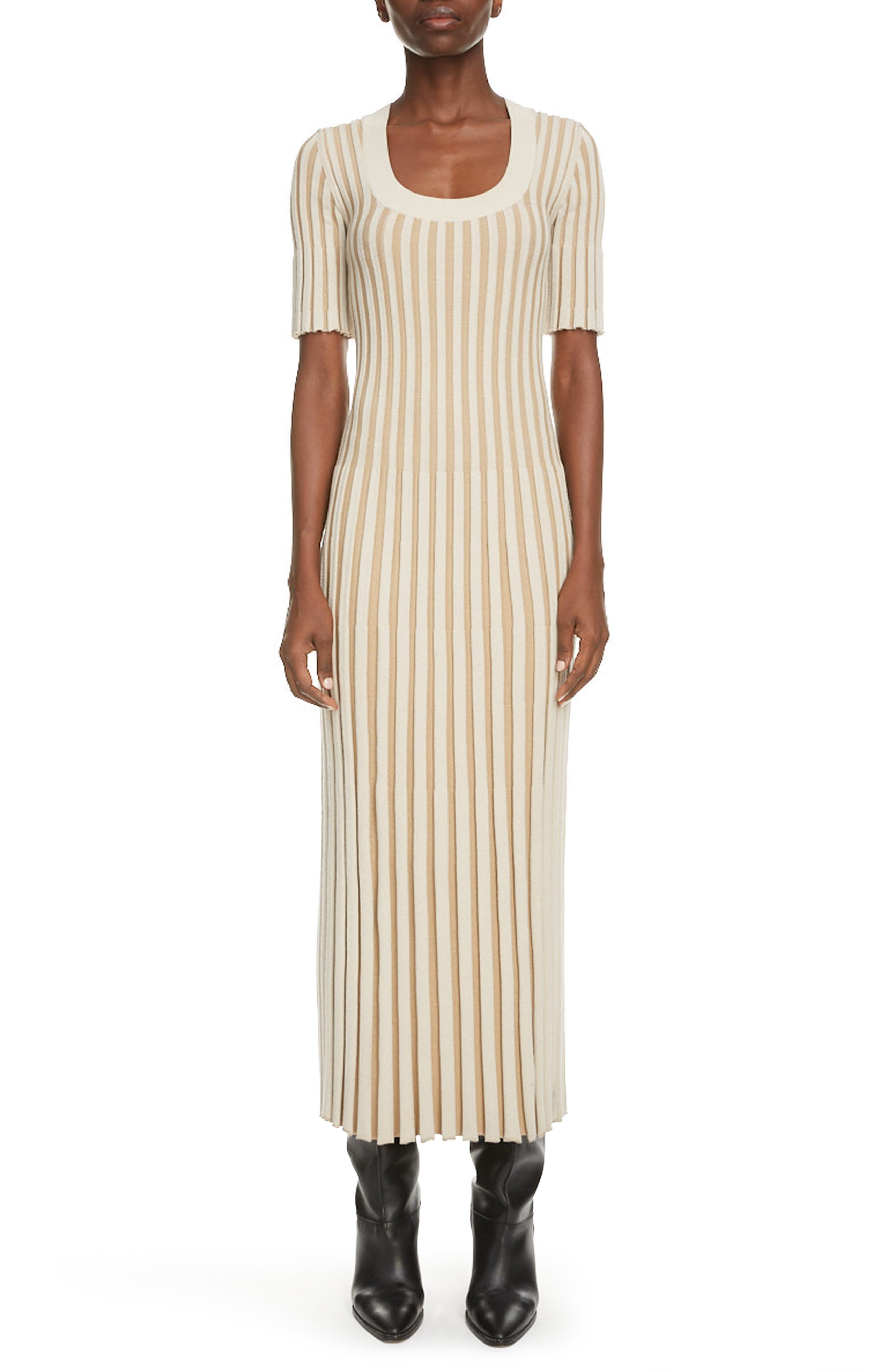 kenzo pleated dress