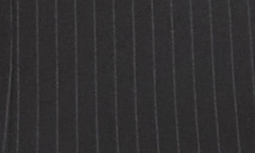 Universal Standard Smart Elastic Waist Ponte Pants In Slate Pinstripe