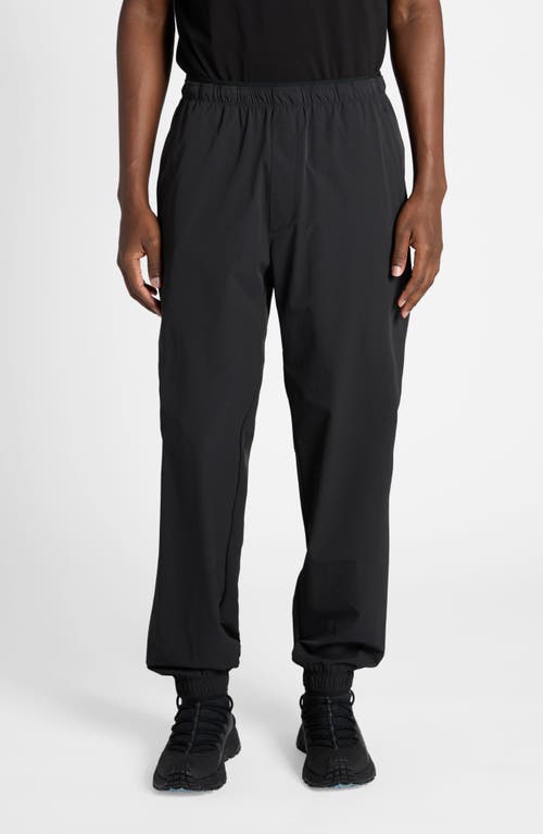 Shop Moncler Stretch Joggers In Black