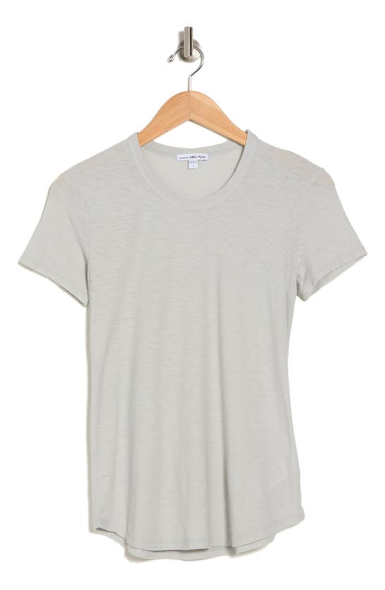 Shop James Perse Crewneck Tee In Foam
