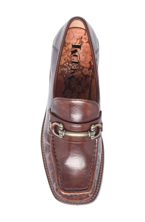 Korks Florence Bit Loafer In Tan Box