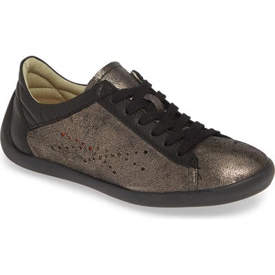 Softinos By Fly London Nie Perforated Low Top Sneaker