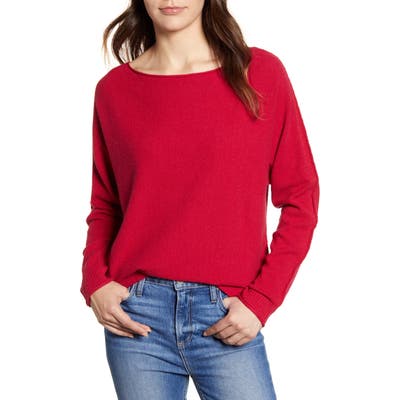 Caslon Dolman Sweater, Red