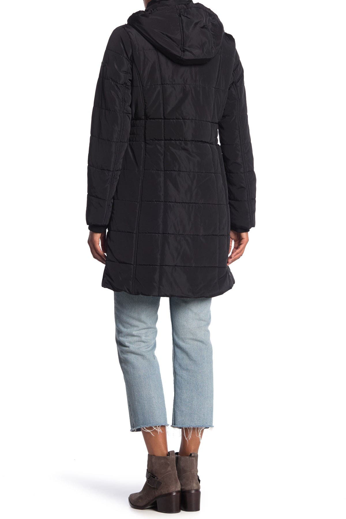 lucky brand missy hooded puffer jacket