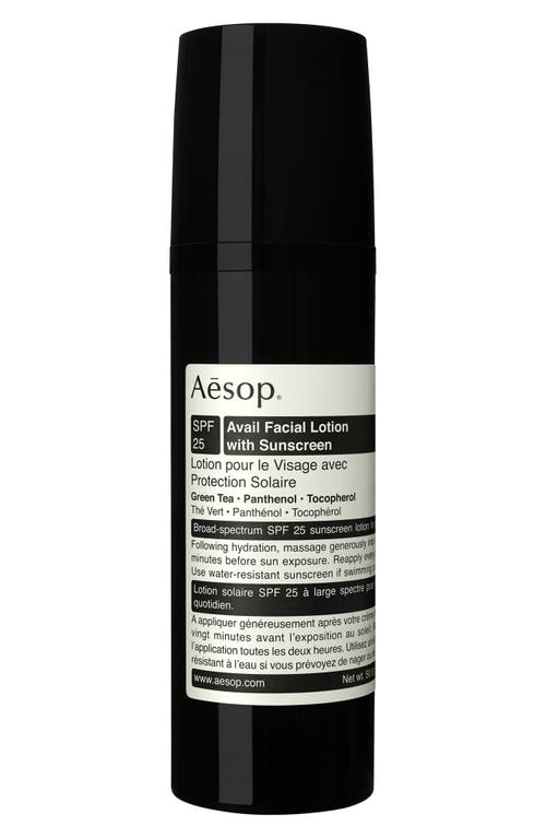 Aesop Avail Facial Lotion with Sunscreen SPF 25 at Nordstrom