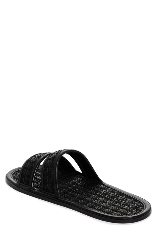 Shop Bode The Solid Summer Slide Sandal In Black