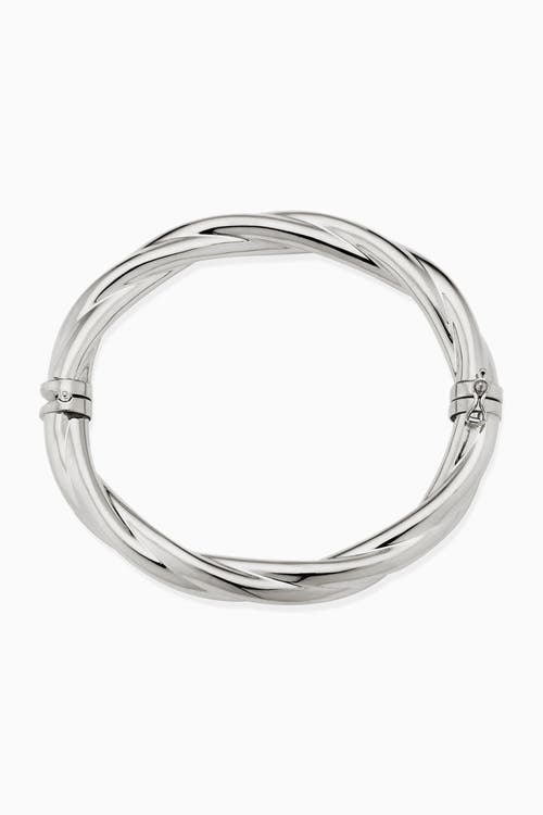Oradina 14k Gold Arm Candy Bangle In White Gold