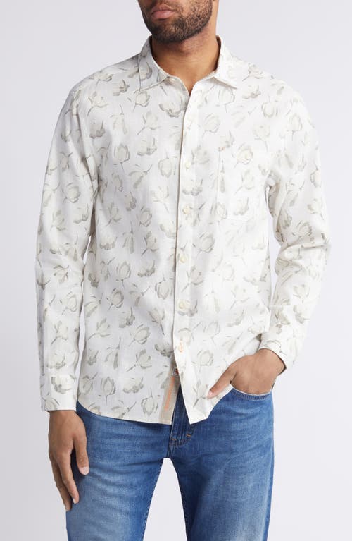 Tommy Bahama Barbados Breeze Magnolia Bloom Stretch Button-Up Shirt Continental at Nordstrom,