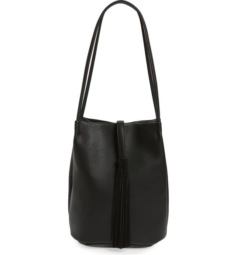 Street Level Faux Leather Bucket Bag | Nordstrom